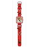 Spiky Marvel Featuring Iron Man Applique Detailed & Designed Analouge Watch - Red