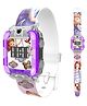 Spiky Sofia The First Featuring Characters Printed Digital Watch - Purple