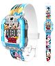 Spiky Mickey & Friends Featuring Characters Printed Digital Watch - Blue