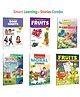 My First Book of  Good Habits, Fruits (ENG-HINDI), Fascinating Moral Stories and more :- Early learning bilingual books, moral stories, creative colouring for kids | Combo of 6 books