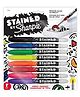 Sharpie Brush Tip Stained Fabric Marker  Assorted | Set of 8