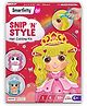 Smartivity Snip N Style Hair Styling Craft Kit Set Includes Princess, Mermaid & Unicorn Figures
