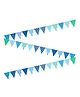 Amfin Multi Design Flag Banner - Blue