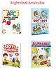 My First Writing & Activity Set: Capital Letters ABC Writing Fun, Dot to Dot (Blue Edition) and more :- Writing practice for kids, Alphabet tracing fun, Creative activity set | Pack of 4 Books