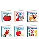 ABC, Animals, Birds and more - Board Book for Kids :-  attractive fruits and vegetables learning book for kids, beautiful bird board bok for children, board book for toddlers | Set of 6 Books