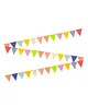 AMFIN Party Bunting Flag Banner - Multi Colour 