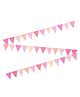 AMFIN Party Bunting Flag Banner - Pink