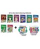 Cityscape, Fantasy, Fashion - Mandala Adult Colouring Book and more with 12 Water Colour Sketch Pens, 12 Colour Pencils + 1 Sharpener :- colourful mandala art collection for adults | Combo of 8 Books