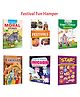 Evergreen Moral Stories, My First Book Of - Festivals and more :- Festival learning for kids, Ganesha & Ramayan mythology, unicorn sticker play | Combo of 6 books