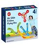 Planet of Toys Air Glide Frisbee Flying Disc for Kids - Set of 4