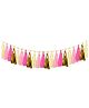 Amfin Tissue Tassel Garland - Pink 