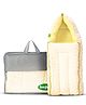 BAYBEE Premium 3 in 1 Baby Sleeping Bag Cum Carry Bed for New Born | Cotton Bedding Set for Infants | Portable & Skin Friendly Bassinet-Nest for Co-Sleeping | Baby Bed for 0 to 6 Months (Yellow)