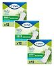 TENA Lady Normal Pads - Incontinence bladder control pads for medium bladder weakness/ Upto 12Hr Protection - Pack of 3 - 12 Pieces each
