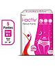 I-Activ  Disposable Period Panty Heavy Flow Protection, M-L Size Pack of 5