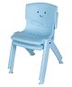 TOYPLUS Kids Big Smiley Chair with High Backrest Set of 2 - Blue