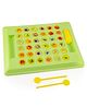 Enorme Flip & Match Memory Game For Kids 36 Tokens with 2 Spoon Sticks for Fun Learning