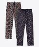 Ariel Cotton Knit Pack Of 2 Hearts & Cherry Printed Pajamas - Multi Colour & Black
