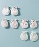 Bubble Pop Single Jersey Knit Mittens with Animal & Polka Dot Print Pack of 4 - Multicolor