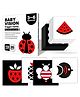 BitFeex Baby Vision Trigger Cards  18 Sheets / 36 Pages - Black, White and Red