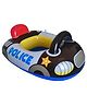 Azhari Inflatable Police car Shape Baby Seat Swimming Ring for Kids