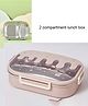 SCHOOLISH Stainless Steel 304 Insulated Lunchbox Pink - 650 ml