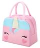 SCHOOLISH Hot & Cold Insulated Lunch Box Bag for School Kids, Girls, Unicorn Design Bag for Travel Picnic Organize Store Portable Tiffin Bag- Pack of 1 - PINK