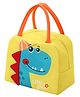 SCHOOLISH Hot & Cold Insulated Lunch Box Bag for School Kids, Girls, Dino Design Bag for Travel Picnic Organize Store  Portable Tiffin Bag Pack of 1 - Yellow
