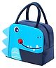 SCHOOLISH Hot & Cold Insulated Lunch Box Bag for School Kids, Girls, Dino Design Bag for Travel Picnic Organize Store  Portable Tiffin Bag Pack of 1 - Blue
