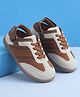 Babyoye Velcro Closure Solid Casual Shoes - Brown