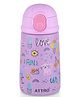 ATTRO Jolly Vacuum Insulated Stainless Steel Kids Water Bottle Pink - 330 ml