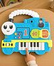 Babyhug Melody Express Musical Piano| Interactive Musical Toy| 8 Built-In Melodies| Piano Keyboard| Number Buttons| Sound & Light Effects| Adjustable Volume| 12+ Months| BIS Certified