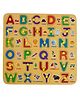 Funskool ABC Wooden Puzzle for Kids, Educational Alphabet Learning Toy for 2 Years and Above 26 Pieces - Multicolor