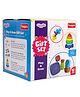 Giggles Funskool Play & Glow Gift Set for 1 year kid, Infants & Toddlers, Includes Stacking, Linking & Activity Toys With Development, - Blue