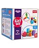 Giggles Funskool Play & Bloom Gift Set for 1 year kid, Infants & Toddlers, Includes Stacking, Linking & Activity Toys With Development, - Blue