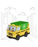 Li'l Wizards Build Your Own Realistic Loader Truck - Yellow