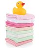 Ben Benny Terry Knit Hand & Face Towels Pack of 8 L 23 x B 23 cm - Multicolor