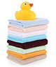 Ben Benny Terry Knit Hand & Face Towels Pack of 8 L 23 x B 23 cm - Multicolor