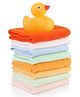 Ben Benny Terry Knit Hand & Face Towels Pack of 8 L 23 x B 23 cm - Multicolor