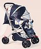Angels & Mice Wonder Cruise Stroller, Reversible Handle, Mosquito Net, 5 Point Safety Harness, Adjustable backrest, 360° Swivel Wheel, Large Storage Basket, Back storage pocket, Cosmic Explorer