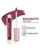 Swiss Beauty Matte Hour Liquid Lipstick - 14 Mulled Merlot