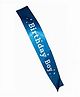 Shopperskart Birthday Boy Sash - Blue