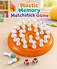 Play Nation Plastic Memory Matchstick Game for Kids| Early Educational Toy| Color Matching Board Game with 2 Dice & Pegs| Improves Concentration, Memory & Focus| BIS Certified