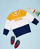 Pantaloons Baby Knit Full Sleeves Travel Embroidered Sweater - Multi Colour