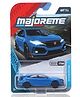 Majorette Honda Civic Typer Showroom Premium Die Cast Car - Royal Blue