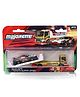 Majorette Isuzu NPR Toyota Supra Uza80 JDM Legends Tuning Transporter - Golden & Red