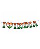 1 Pc I Love My India Set for Independence Day Decoration Items Tricolor 15th August 26th January Decorations Republic Day Decoration for Home Office School (Pack of 1)