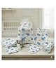 NEW COMERS Muslin Newborn Infant Essentials Gift Set -7 Pieces