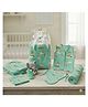 NEW COMERS Muslin Newborn Infant Essentials Gift Set -7 Pieces