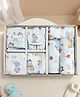 NEW COMERS Muslin Newborn Infant Essentials Gift Set -7 Pieces