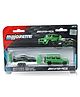 Majorette Mercedes AMG GT 63 Deluxe Die Cast Free Wheel Moving Trailer - Green
